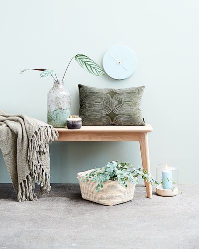 Dining Bench Kalby Light Oak Rustic Home Interiors Scandinavian