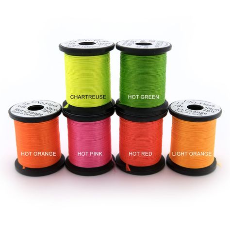 5 SPOOLS OF DANVILLE HOLOGRAPHIC TINSEL 20 YDS SIZE 14 FOR FLY /& JIG TYING