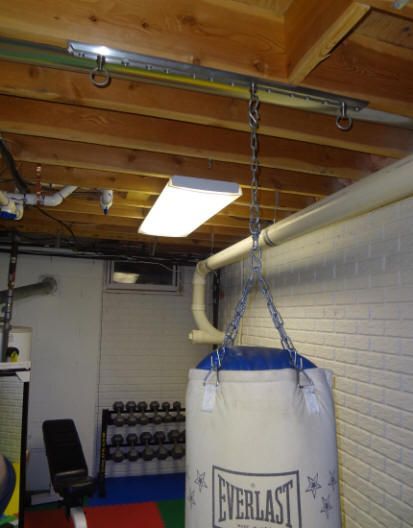 Install Tuffrail Heavy Bag Mounting Into Your Home Gym For Hanging Is The O Diy At No Equipment Workout Install Tuffrail Heavy Bag Mounting, Can You Hang A Heavy Bag In Garage
