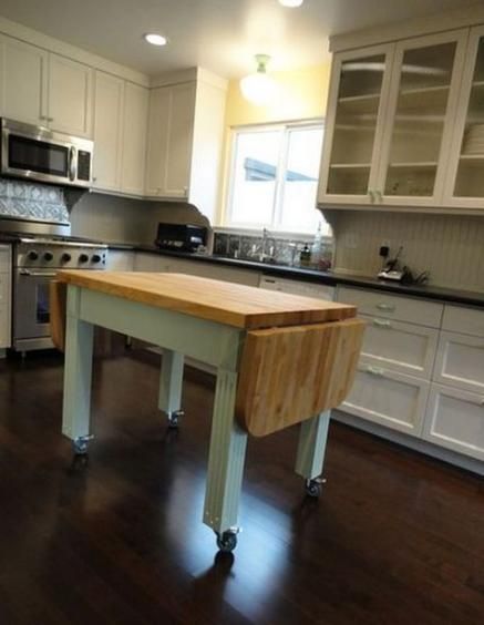 19 Ideen Diy Kücheninsel Mit Drop Leaf Leaves Für 2019 Moveable Kitchen Island Portable Decor Portable Kitchen Island, Rolling Kitchen Island With Drop Leaf