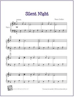 we wish you a merry christmas beginner piano sheet music for kids piano music sheet for beginner