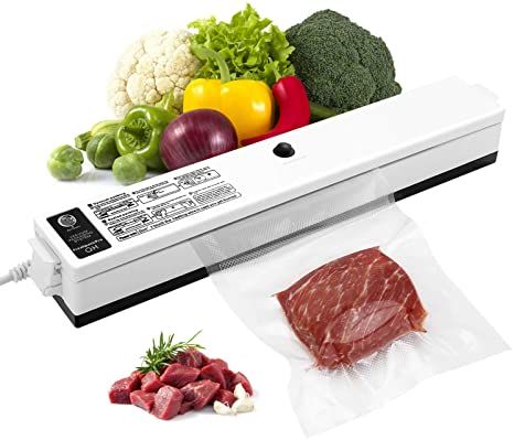 Vacuum Sealer Machine With 10 Sealing Bags Food Vacuum Air Sealing System For Food Preservation Storage Saver Hous In 2021 Vacuum Sealer Bags Vacuum Sealer Food Saver