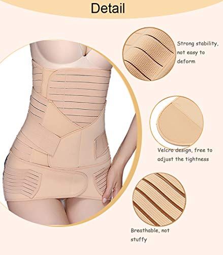 Postpartum Support Recovery Belly Waist//Pelvis Belt Postnatal Body Shaper Wrap