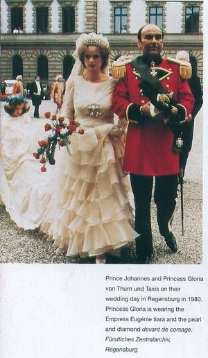 The Wedding Dress Countess Gloria Von Schonburg Glauchau Princess Thurn Of Taxis Blog De Myroyalty Skyrock Com Thurn Und Taxis Braut Hochzeit