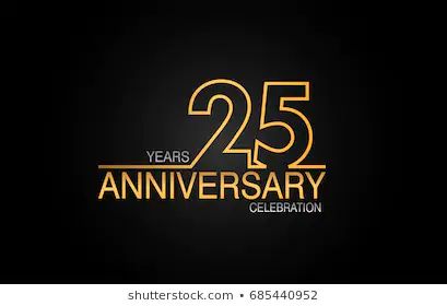 25 周年庆典标志与优雅的金色庆典 库存矢量图 免版税 797848489 Anniversary Logo 25th Anniversary 25 Year Anniversary