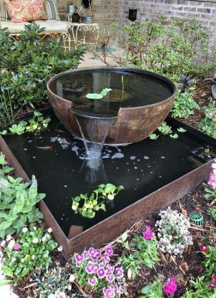Best Small Landscape Design Front Yard Flower Beds Ideas Anese Garden In 2020 Water Features The Diy Fountain Container Gardens Best Small Landscape Design Front Yard