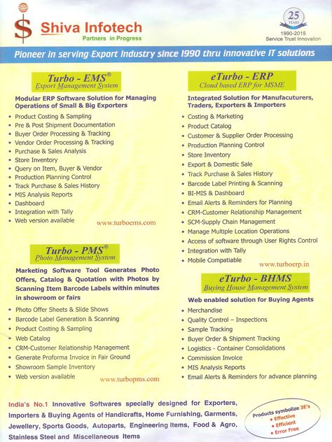 Turbo-EMS(Export Management System Software) India\u0027s No1 Innovative - sample sales tracking Turbo-EMS(Export Management System Software) India\u0027s No1 Innovative - sample sales tracking