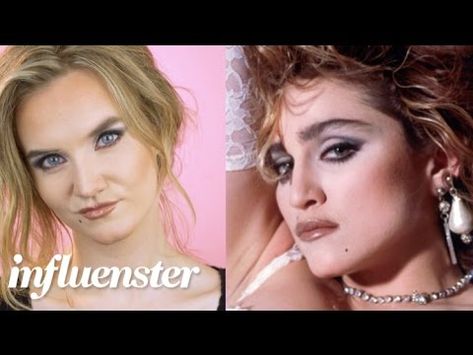 Tbt Madonna Like A Virgin 80s Makeup Tutorial 80s Makeup