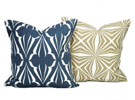 2 Scott Living pillow covers, One tan Decorative Throw Pillow Covers Accent