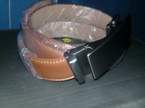 Brown Leather Belt Men NEW Automatic Buckle Mens Belt For Jeans Vintage Style Mens Belts Luxury Ceinture Homme B9
