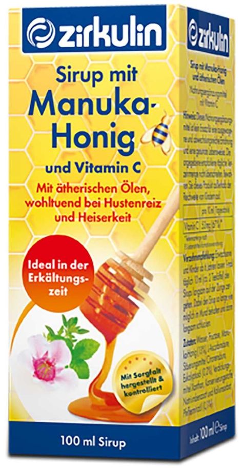 Zirkulin Sirup Mit Manuka Honig Manuka Honig Honig Honigsorten
