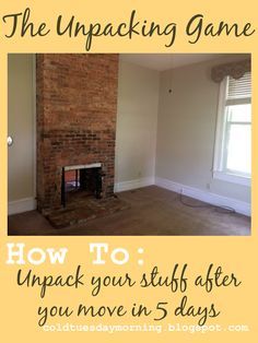 after moving checklist