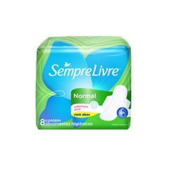 Absorventes Sempre Livre Adapt Plus Cobertura Suave Com Abas 16 Unidades Absorvente Sempre Livre Sempre Livre Absorvente