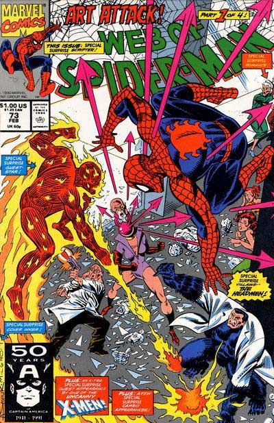 USA, 1991 Avengers # 330