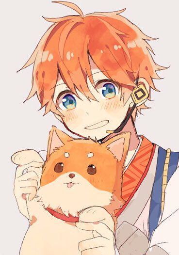 Strawberry Blond Blue Eyes Anime Boy Blonde Anime Boy Anime Orange Anime Boy Hair
