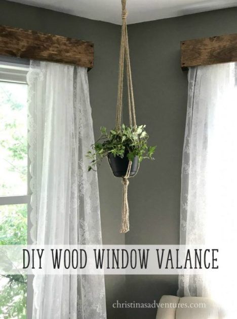 Farmhouse Spring Valance