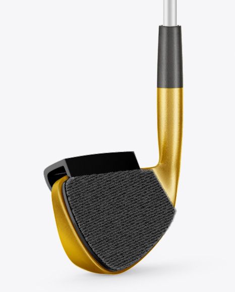 Download Golf Iron With Impact Improver Mockup Golf Irons Mockup Branding Mockups
