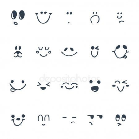 Happy face Imagens fofos, Truques de pintura, Rostos felizes