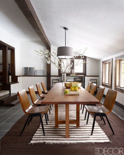Modern Past Inside A Calvin Klein Home Exec S Cabin Dining Room Inspiration Design House Interior Modern Past Inside A Calvin Klein, Dining Table Facts