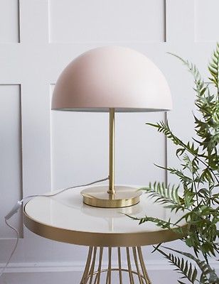 Polly Pouffe Gold Table Lamp Home Accessories Bedside Lamps Polly Pouffe Gold Table Lamp, What Is The Best Height For A Bedside Table Lamp
