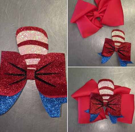 NEW Beautiful Denim Polka Dot Bow Hair Clip 2 Colours UK Seller