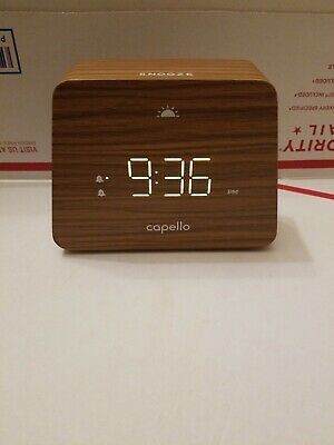 Capello Alarm Clock Wood Capello Alarm Clock Wood
