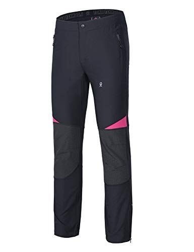 Little Donkey Andy Womens Outdoor Lightweight Slim Hiking Pants Quick Dry Reinforced Knees for Mountain Climbing Camping