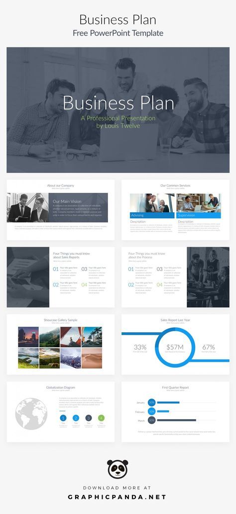 20 Business Plan Powerpoint Template Ppt And Pptx Format Graphic Cloud