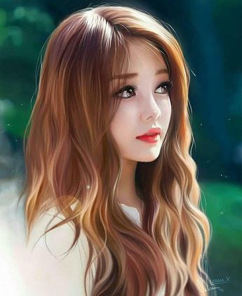 Realistic Anime Art In 2020 Digital Art Girl Digital Art Anime Anime Art Girl