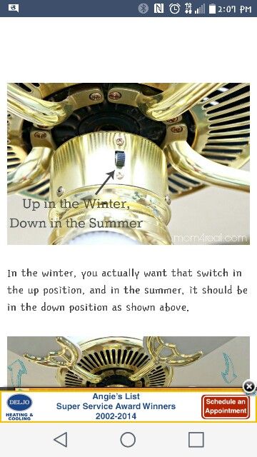 This Is A Screenshot From Mom4real Com Change Ceiling Fan Direction Switch Reverse Summer Winter Cheat Sheet Ceiling Fan Direction, Ceiling Fan Switch Up Or Down For Summer
