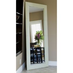 Com Ping Bedding Furniture Electronics Jewelry Clothing More Abbyson Living Floor Mirror Contemporary Mirrors Abbyson Living Floor Mirror, Abbyson Delano Ivory Leather Floor Mirror