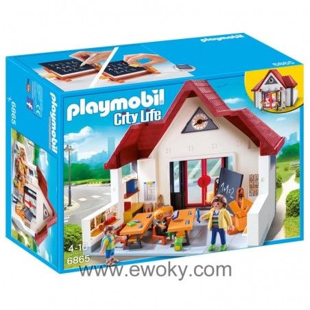 https://www.ewoky.com/en/55087-colegio-playmobil-city-life-playmobil-tienda-friki-munecos-figuras-funko-pop-espana-madrid-barc… | Playmobil, Playmobil toys, Playset