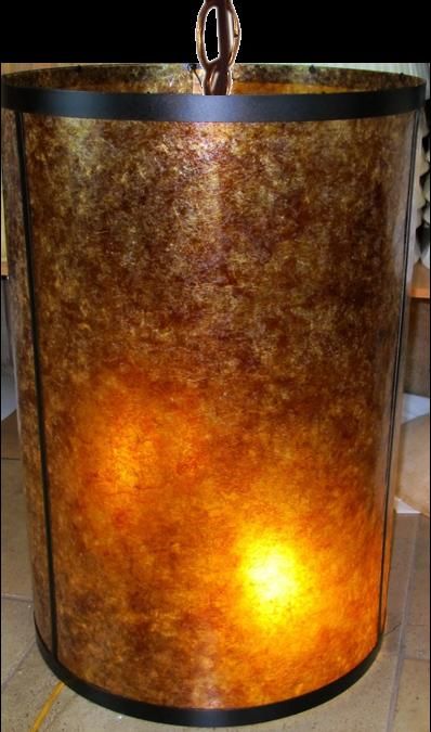 Mica Lighting Drum Lampshade Replacement Lamp Shades Custom Pendant Light Mica Lighting Drum Lampshade, Mica Drum Shade Chandelier