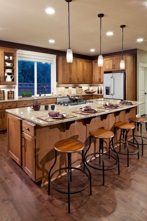 Kitchen Island With Seating Stove Interior Design 53 New Ideas Kitchen Renovation Kitchen Layout Island With Stove