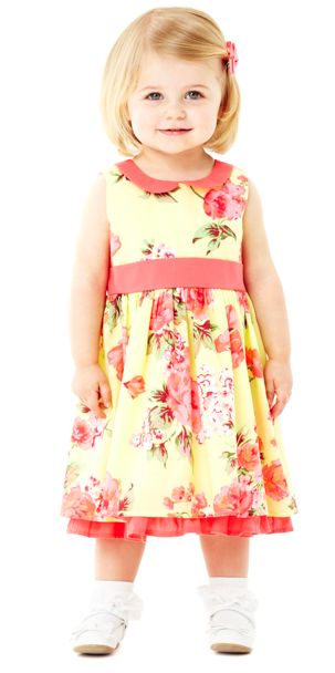 Tesco F F Toddler Girls Yellow Floral Dress With Contrast Collar And Waistband Yellow Floral Dress Flower Girl Dresses Floral Dress Tesco F F Toddler Girls Yellow Floral Dress With Contrast Collar And Waistband Yellow Floral Dress Flower Girl Dresses Floral Dress