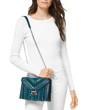 MICHAEL Michael Kors - Whitney Large Studded Leather Shoulder Bag ... MICHAEL Michael Kors - Whitney Large Studded Leather Shoulder Bag ...