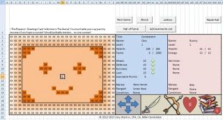 microsoft excel as a video game yup see this incredible games on microsoft excel