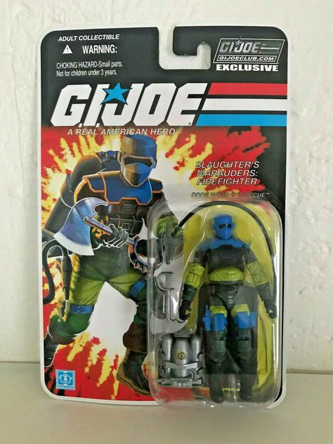 G.I.JOE EXCLUSIVE CLUB FSS The FINAL 12 SLAUGHTER/'S MARAUDERS BARBECUE