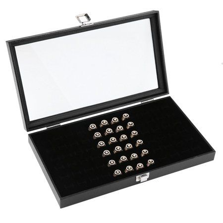 6 Black Flocked Earring /& Pendant Gift Boxes