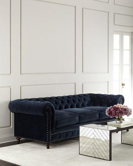 Glam Velvet Chesterfield Sofas You Ll Love Sofa Living Room Style Furniture Glam Velvet Chesterfield Sofas You Ll, Chesterfield Sofa Gray Velvet