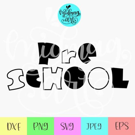 Download Preschool svg, hand lettered svg, hand written svg | Hand ...