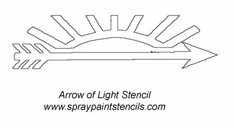arrow of light template