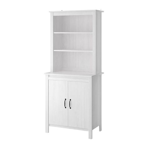 Brusali Mobile Alto Con Anta Marrone Ikea шкаф полки E