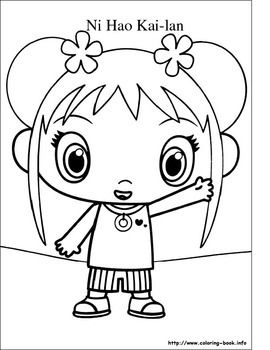 81 Kai Lan ideas | kai lan, kai, coloring pages