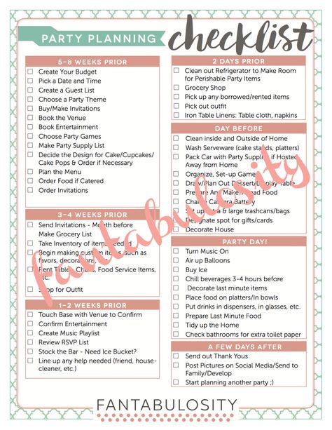 21014 Party Planning Checklist Party Pinterest - inventory supply list 21014 Party Planning Checklist Party Pinterest - inventory supply list