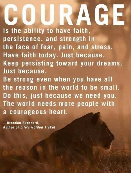 Have faith today Just because Keep persisting toward your Have faith today Just because Keep persisting toward your