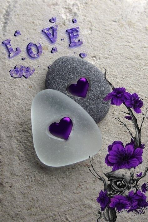 Pin By Negrita Alvarenga Leiva On Mor Sayfa Purple Love Heart Wallpaper All Things Purple