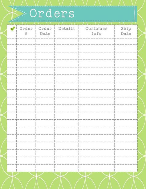 Order Form A4 PDF file Instant Download by VeroGOBET on Etsy - paper order form Order Form A4 PDF file Instant Download by VeroGOBET on Etsy - paper order form