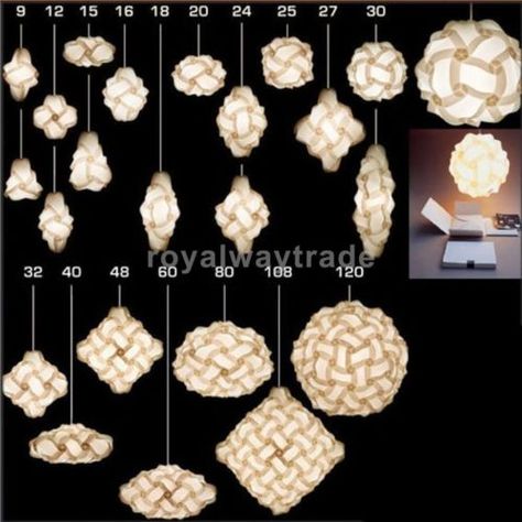 IQ Puzzle Lights Infinity Jigsaw Light Puzzle Lights Colorful Hanging Light