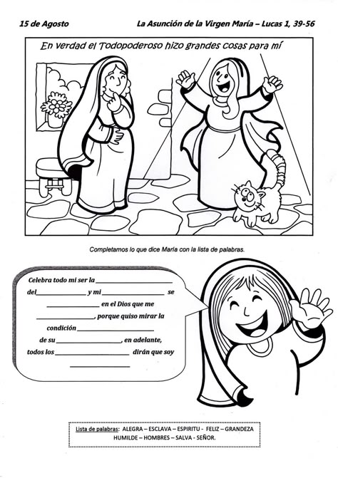25 01_bab_02_mary ideas | bible crafts, sunday school, bible coloring